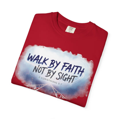 Faith Over Sight Bible Verse Unisex T-Shirt