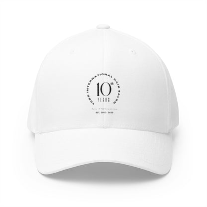 Custom Embroidered Anniversary Cap - Todd International Hair Salon 10th Anniversary