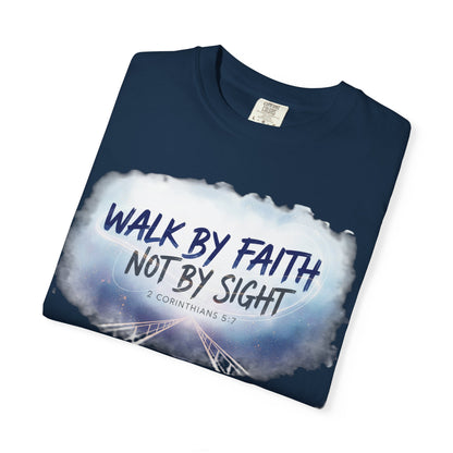 Faith Over Sight Bible Verse Unisex T-Shirt