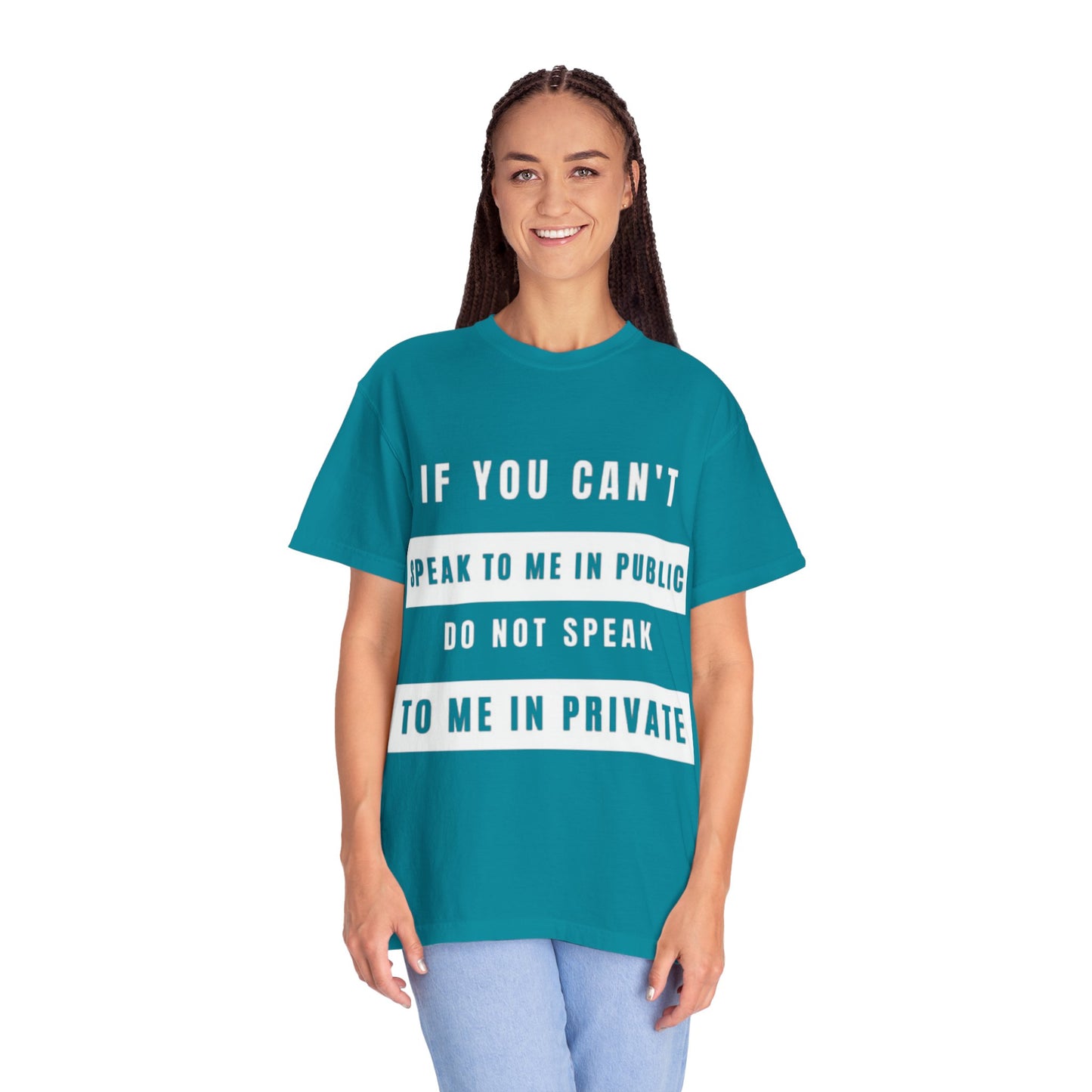 Bold Statement Tee: Speak Your Mind Shirt, Unisex Cotton T-Shirt for Casual Wear, Gift for Friends, Summer Outfit, Conversational Starter
