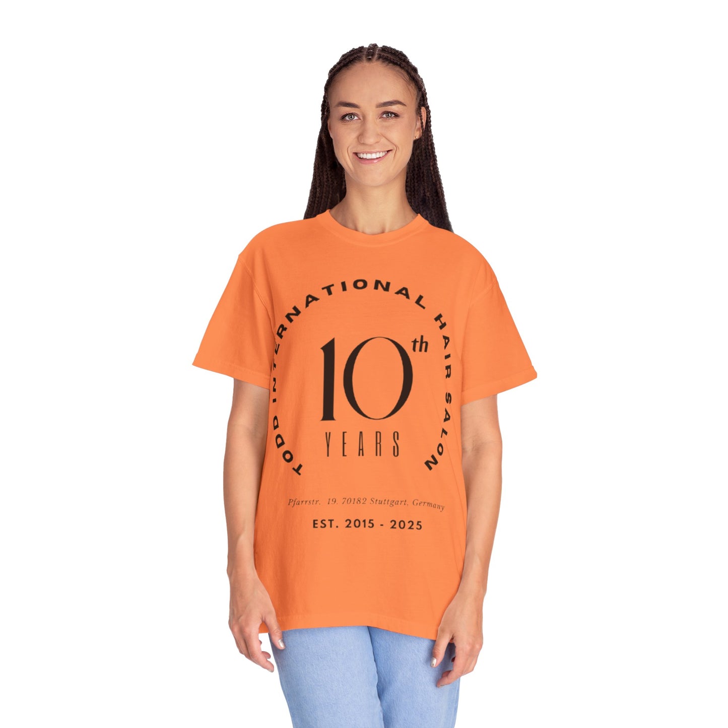 Anniversary Celebration T-Shirt - Commemorate 10 Years of Style