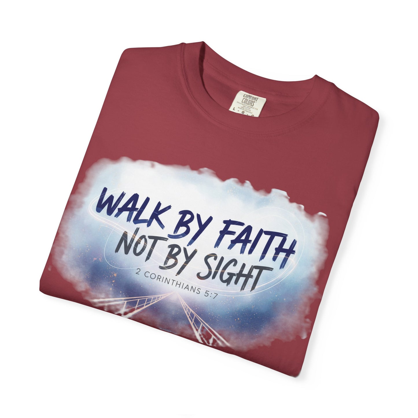 Faith Over Sight Bible Verse Unisex T-Shirt