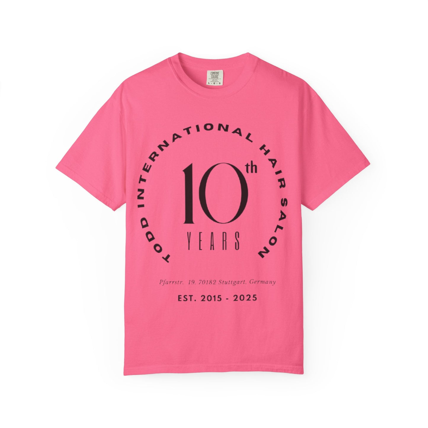 Anniversary Celebration T-Shirt - Commemorate 10 Years of Style