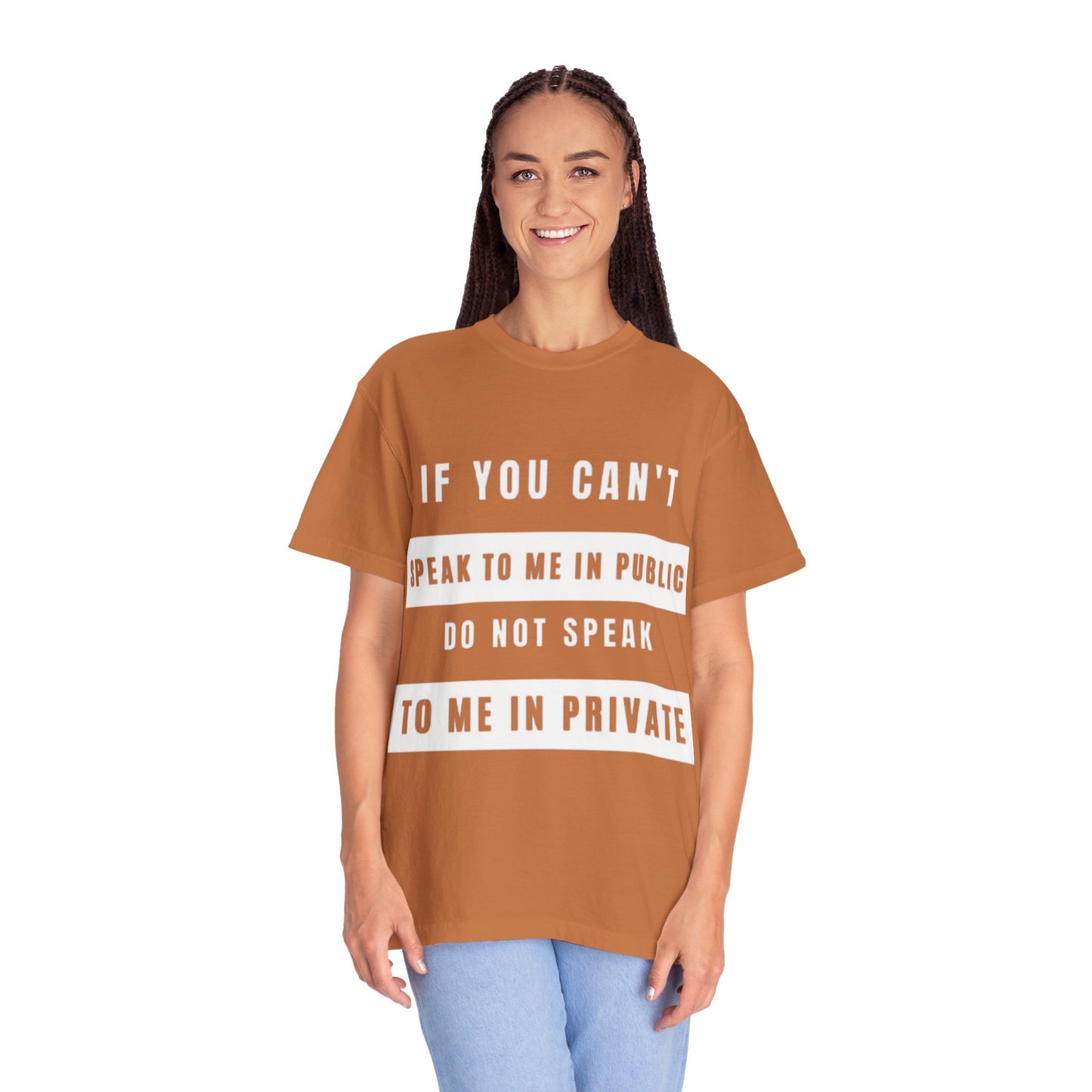 Bold Statement Tee: Speak Your Mind Shirt, Unisex Cotton T-Shirt for Casual Wear, Gift for Friends, Summer Outfit, Conversational Starter