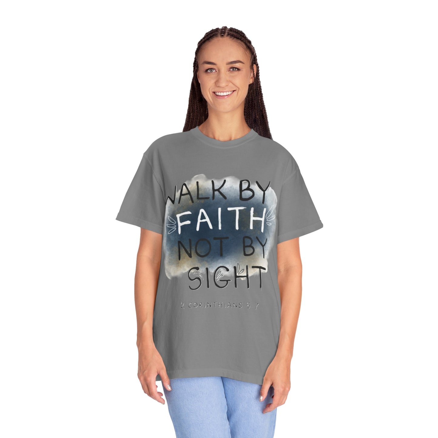 2 Corinthians 5:7 Walk in Faith Unisex T-Shirt