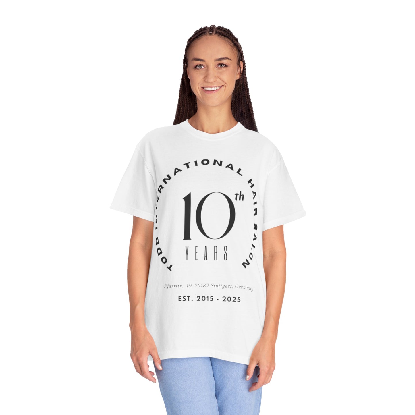 Anniversary Celebration T-Shirt - Commemorate 10 Years of Style