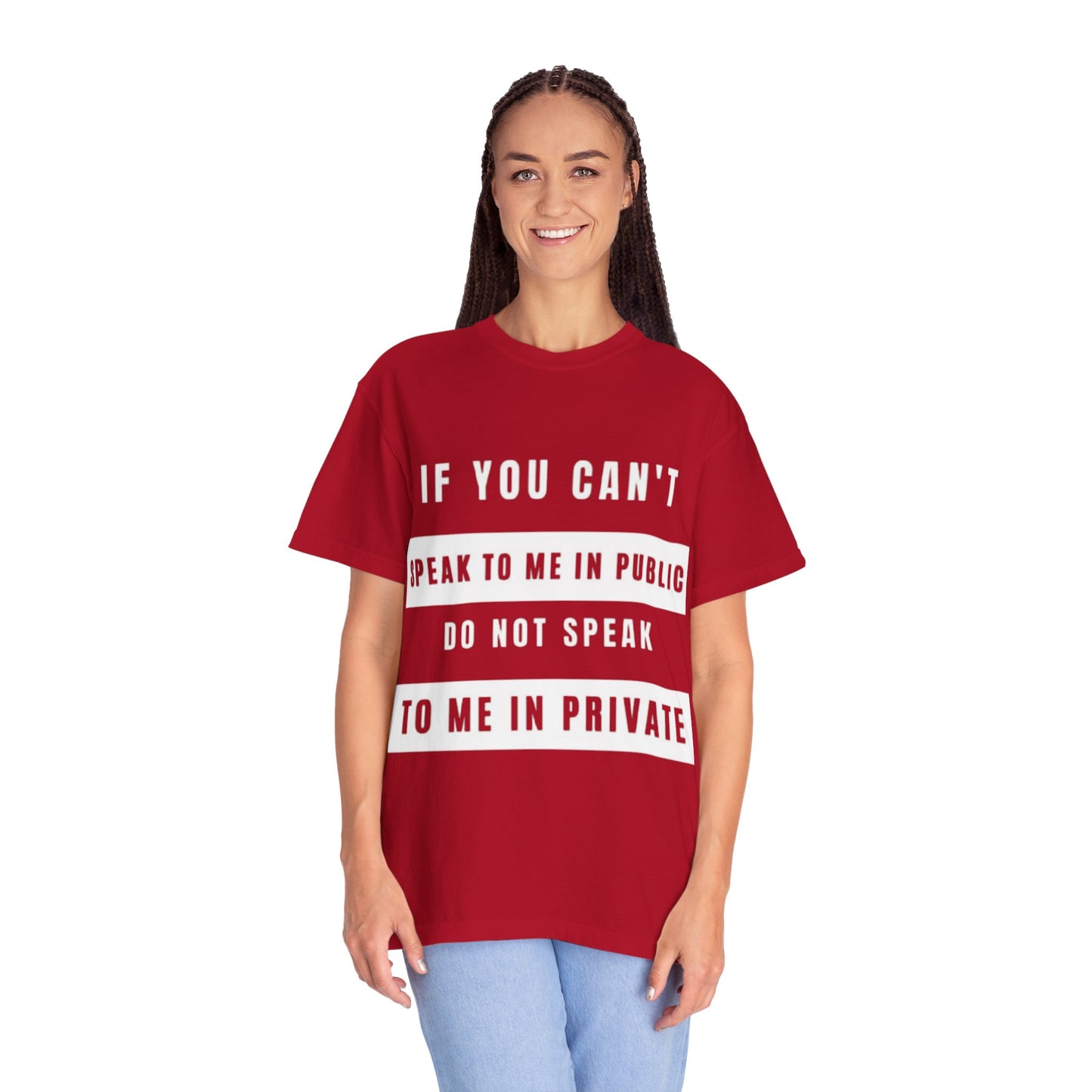Bold Statement Tee: Speak Your Mind Shirt, Unisex Cotton T-Shirt for Casual Wear, Gift for Friends, Summer Outfit, Conversational Starter