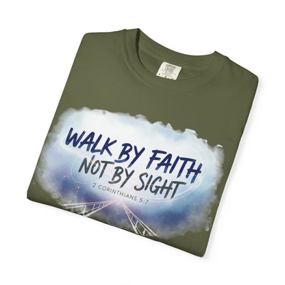 Faith Over Sight Bible Verse Unisex T-Shirt