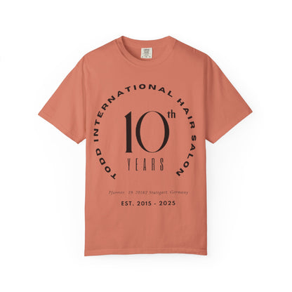 Anniversary Celebration T-Shirt - Commemorate 10 Years of Style