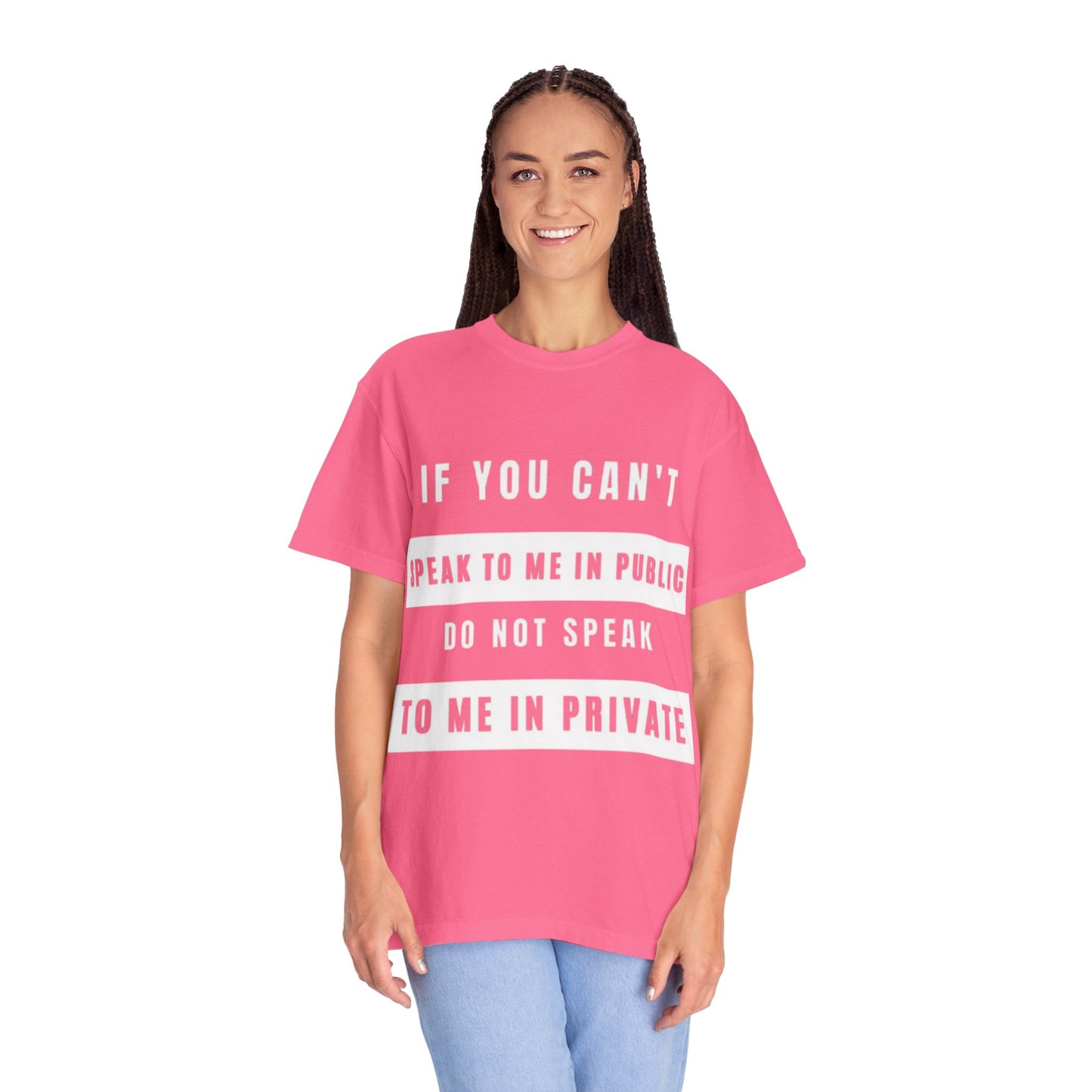 Bold Statement Tee: Speak Your Mind Shirt, Unisex Cotton T-Shirt for Casual Wear, Gift for Friends, Summer Outfit, Conversational Starter