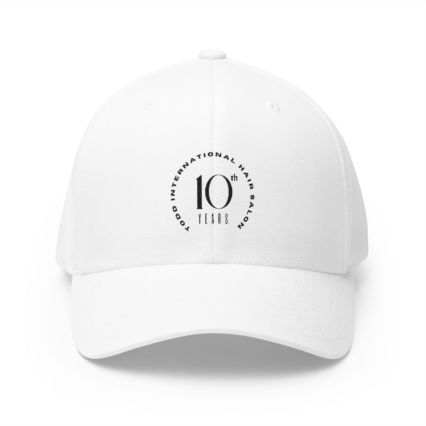 Embroidered Anniversary Cap - Todd International Hair Salon 10th Anniversary