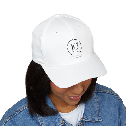 Custom Embroidered Anniversary Cap - Todd International Hair Salon 10th Anniversary
