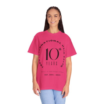 Anniversary Celebration T-Shirt - Commemorate 10 Years of Style
