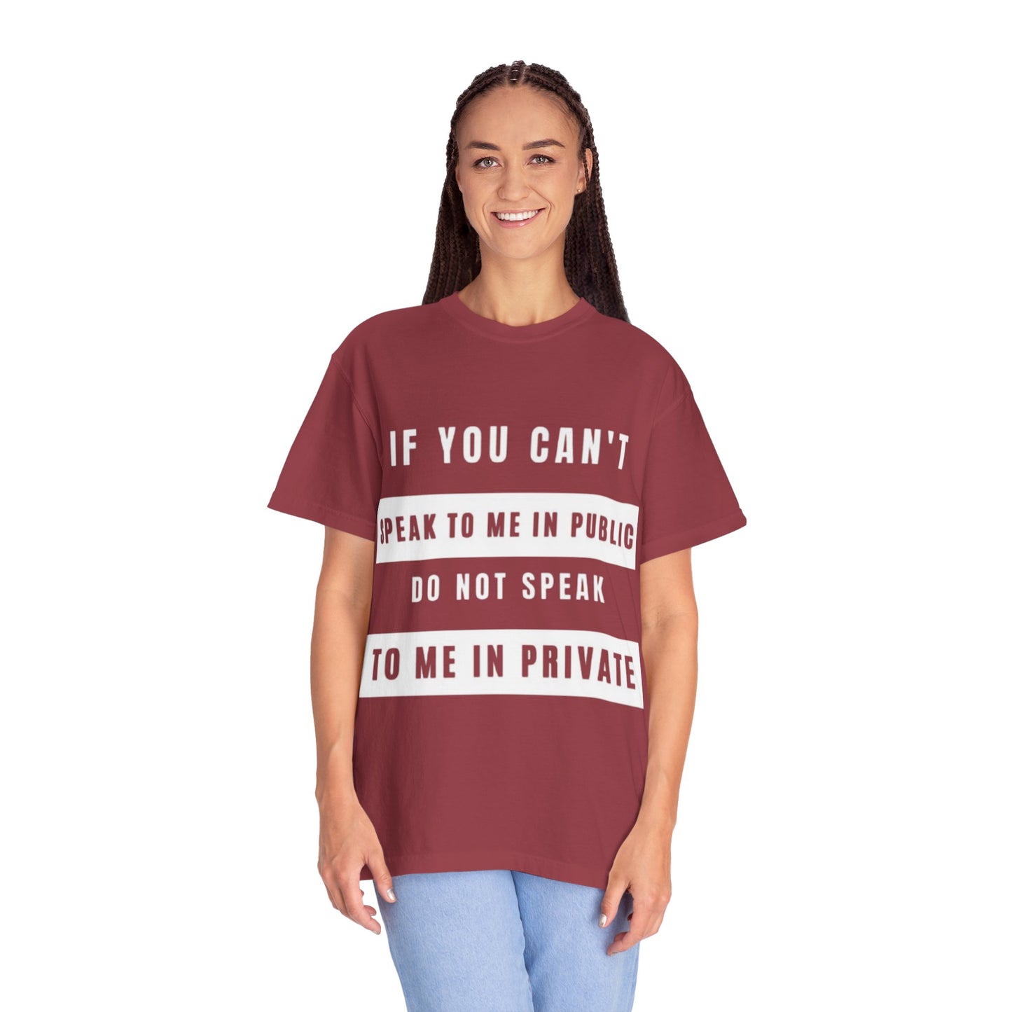 Bold Statement Tee: Speak Your Mind Shirt, Unisex Cotton T-Shirt for Casual Wear, Gift for Friends, Summer Outfit, Conversational Starter