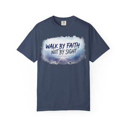 Faith Over Sight Bible Verse Unisex T-Shirt