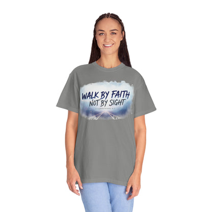 Faith Over Sight Bible Verse Unisex T-Shirt