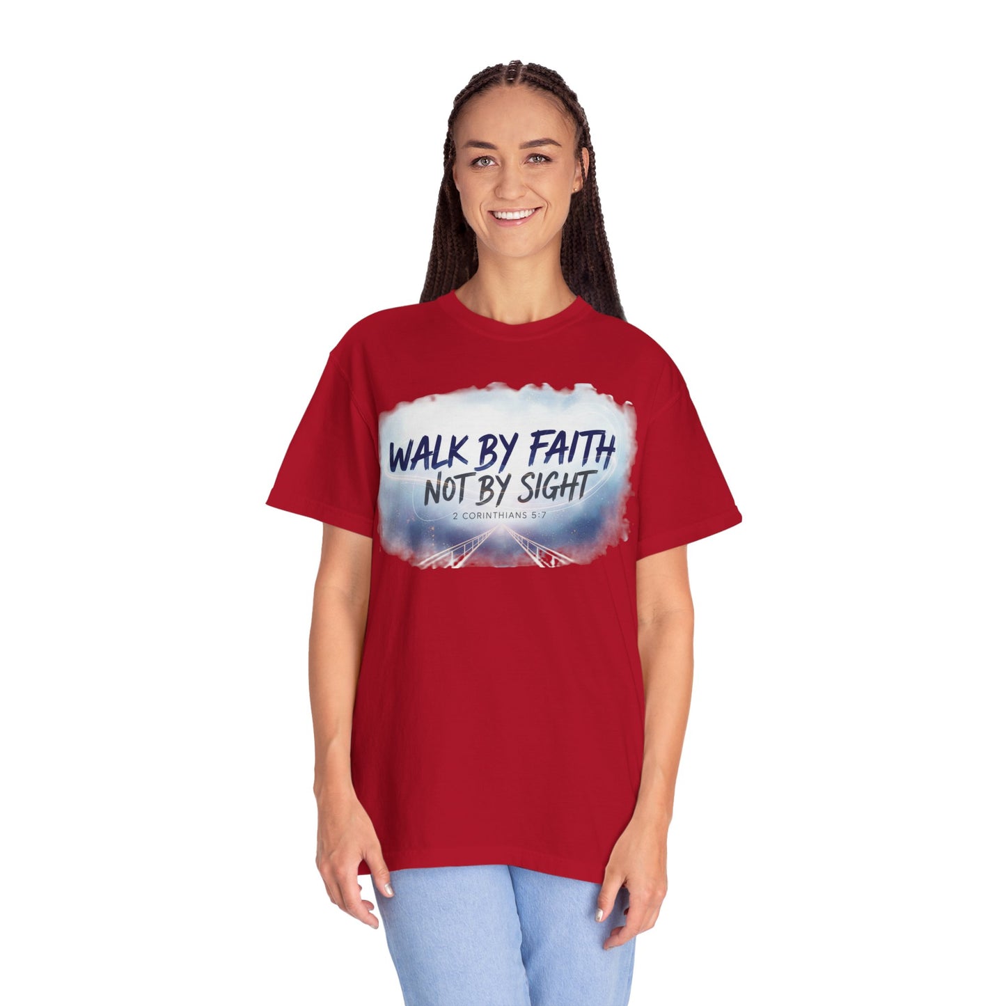 Faith Over Sight Bible Verse Unisex T-Shirt