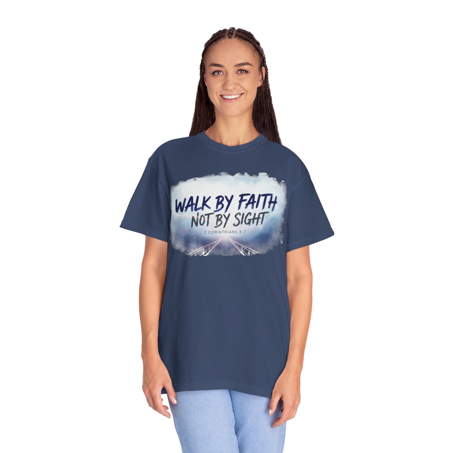 Faith Over Sight Bible Verse Unisex T-Shirt