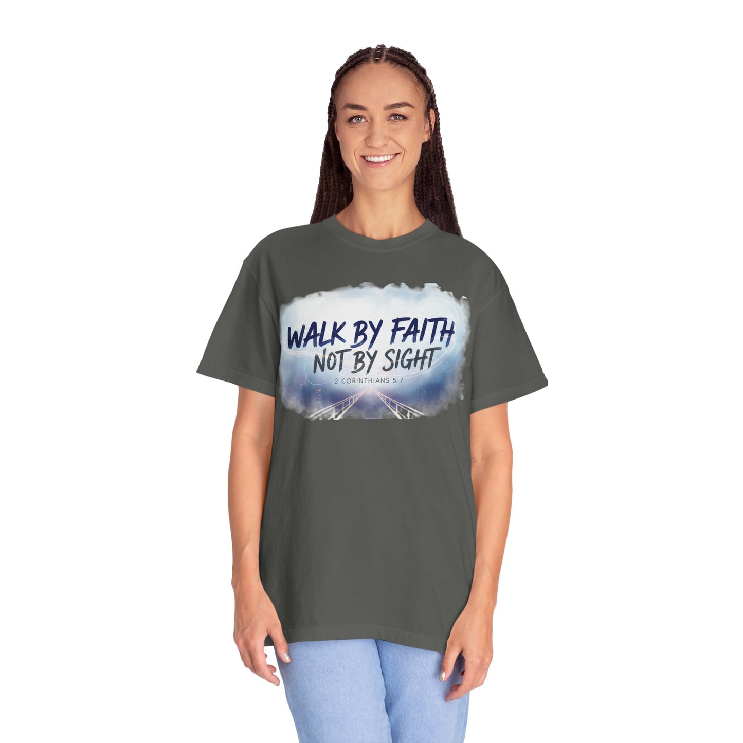Faith Over Sight Bible Verse Unisex T-Shirt