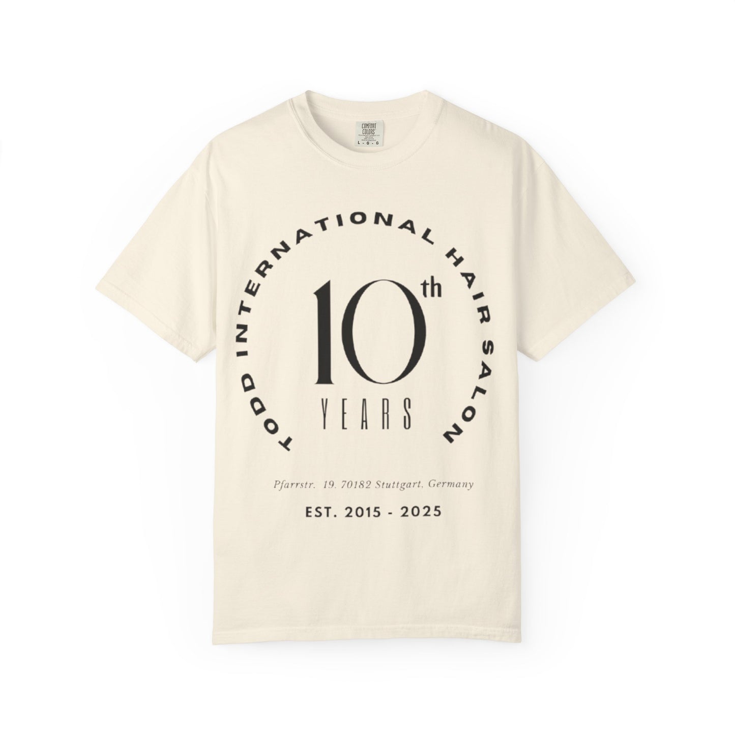 Anniversary Celebration T-Shirt - Commemorate 10 Years of Style