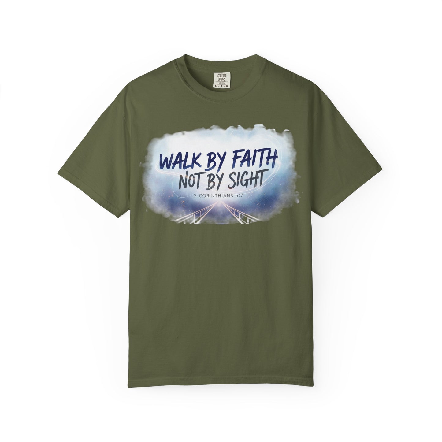 Faith Over Sight Bible Verse Unisex T-Shirt