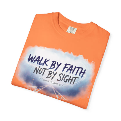 Faith Over Sight Bible Verse Unisex T-Shirt