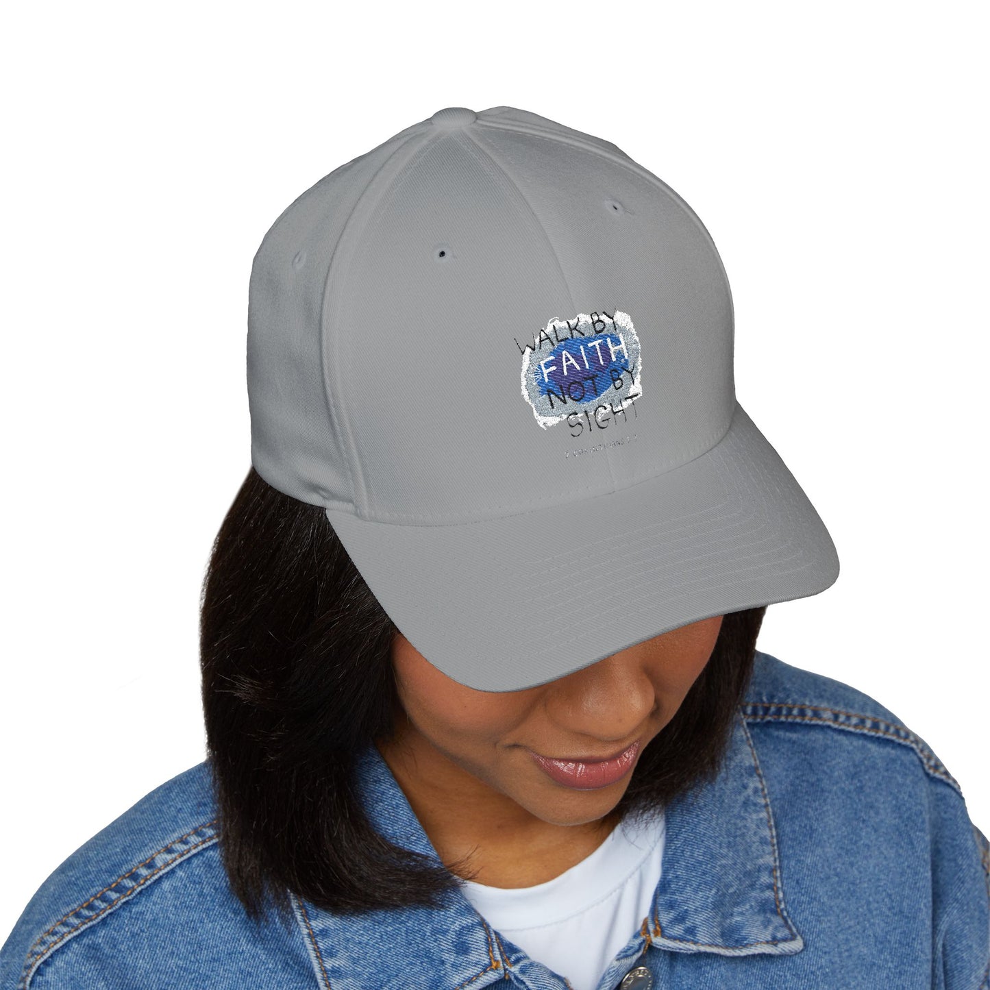 2 Corinthians 5:7 Walk in Faith Embroidered Cap