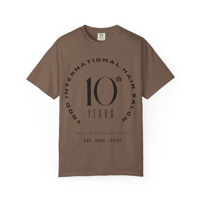 Anniversary Celebration T-Shirt - Commemorate 10 Years of Style