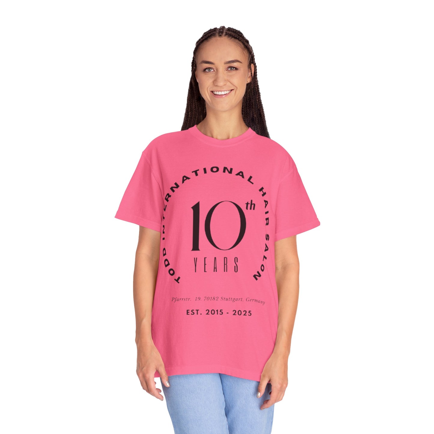 Anniversary Celebration T-Shirt - Commemorate 10 Years of Style