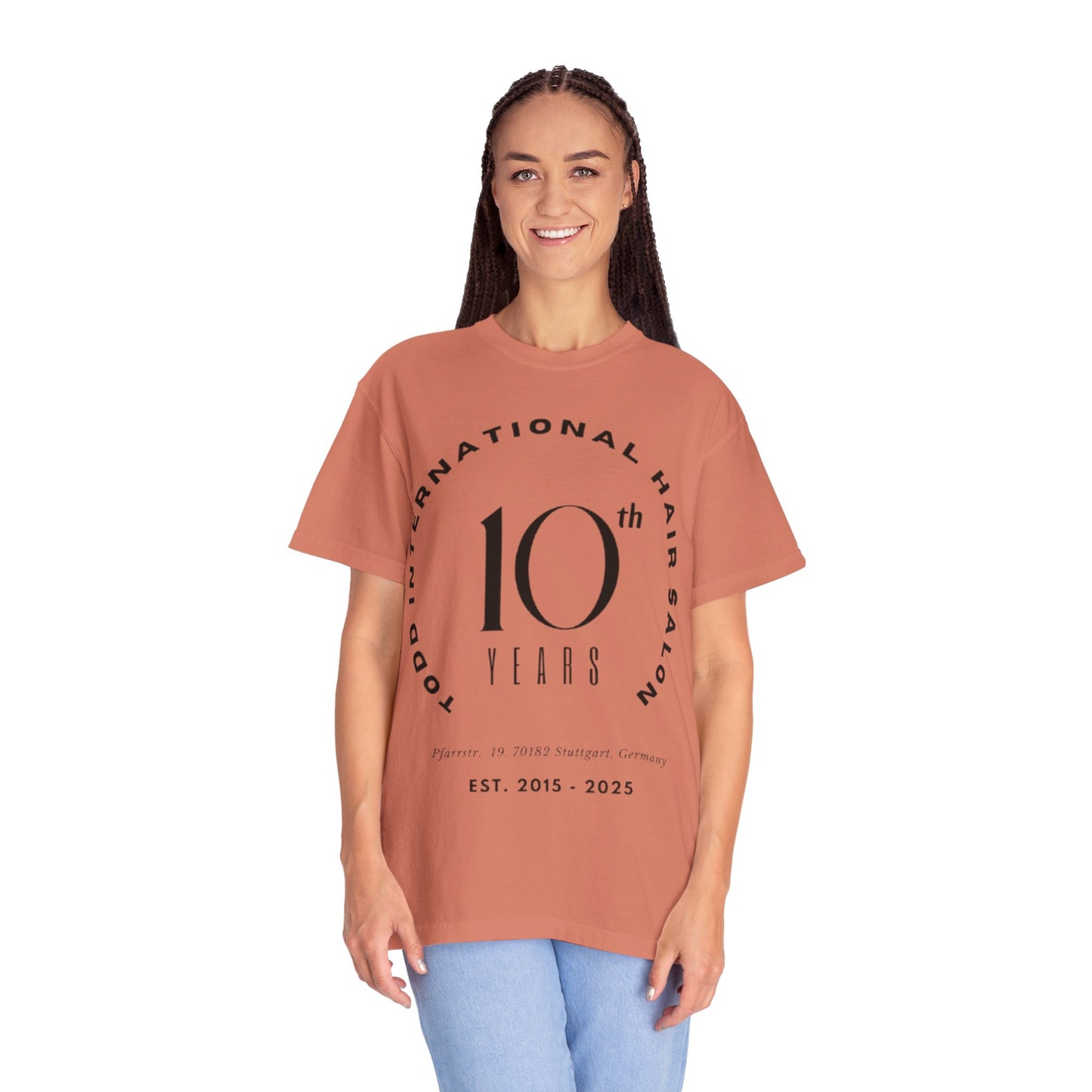 Anniversary Celebration T-Shirt - Commemorate 10 Years of Style
