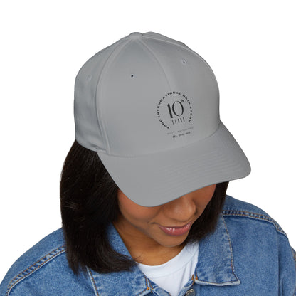 Custom Embroidered Anniversary Cap - Todd International Hair Salon 10th Anniversary