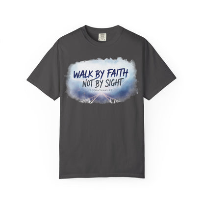 Faith Over Sight Bible Verse Unisex T-Shirt