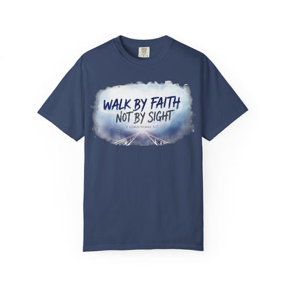 Faith Over Sight Bible Verse Unisex T-Shirt